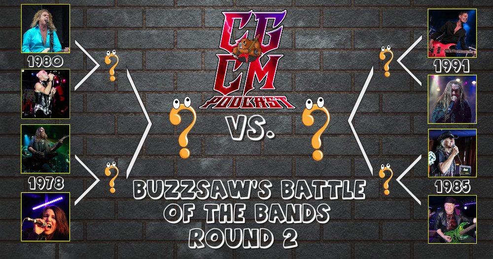 Round 2 here we come!!!! Coming Soon! <a href="/hairnetradio1/">HAIRNETRADIO.COM</a> <a href="/LadyLakeMusic/">LadyLake PR 👑</a> <a href="/rocknpodexpo/">ROCKNPOD Expo Nashville</a> <a href="/RockThisTwit/">MyRockAndRollHeaven</a> @billythekidd1q1 <a href="/80sGlamMetal1/">Metal Mike</a> <a href="/SaveRocknMetal/">SaveRockNMetal</a> <a href="/Electric_circuz/">ElectricCircusRadio</a> <a href="/RhythmBrewsBeer/">Rhythm&BrewsBrewing</a> <a href="/FarmRocksStudio/">The Farm Rocks</a> <a href="/helixtheband/">Helix</a> <a href="/LeeAaronMusic/">Lee Aaron Music</a> <a href="/MonkeyBars3/">Coney Hatch</a> <a href="/VargaHQ/">VARGA</a> <a href="/KillerDwarfs/">Killer Dwarfs</a> #cgcmpod #BBB