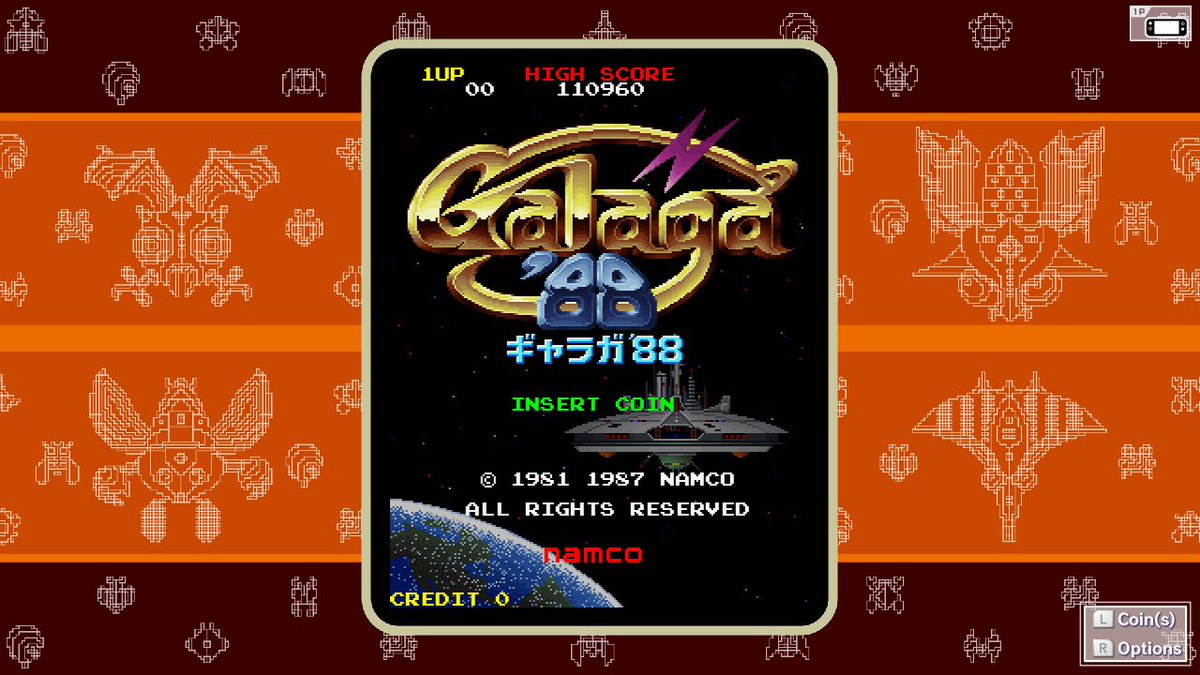 cw797's tweet photo. My score for Galaga 88/Namco Museum.             #nintendolife #arcadeSHMUP #NintendoSwitch https://t.co/pnsgqzlHR0