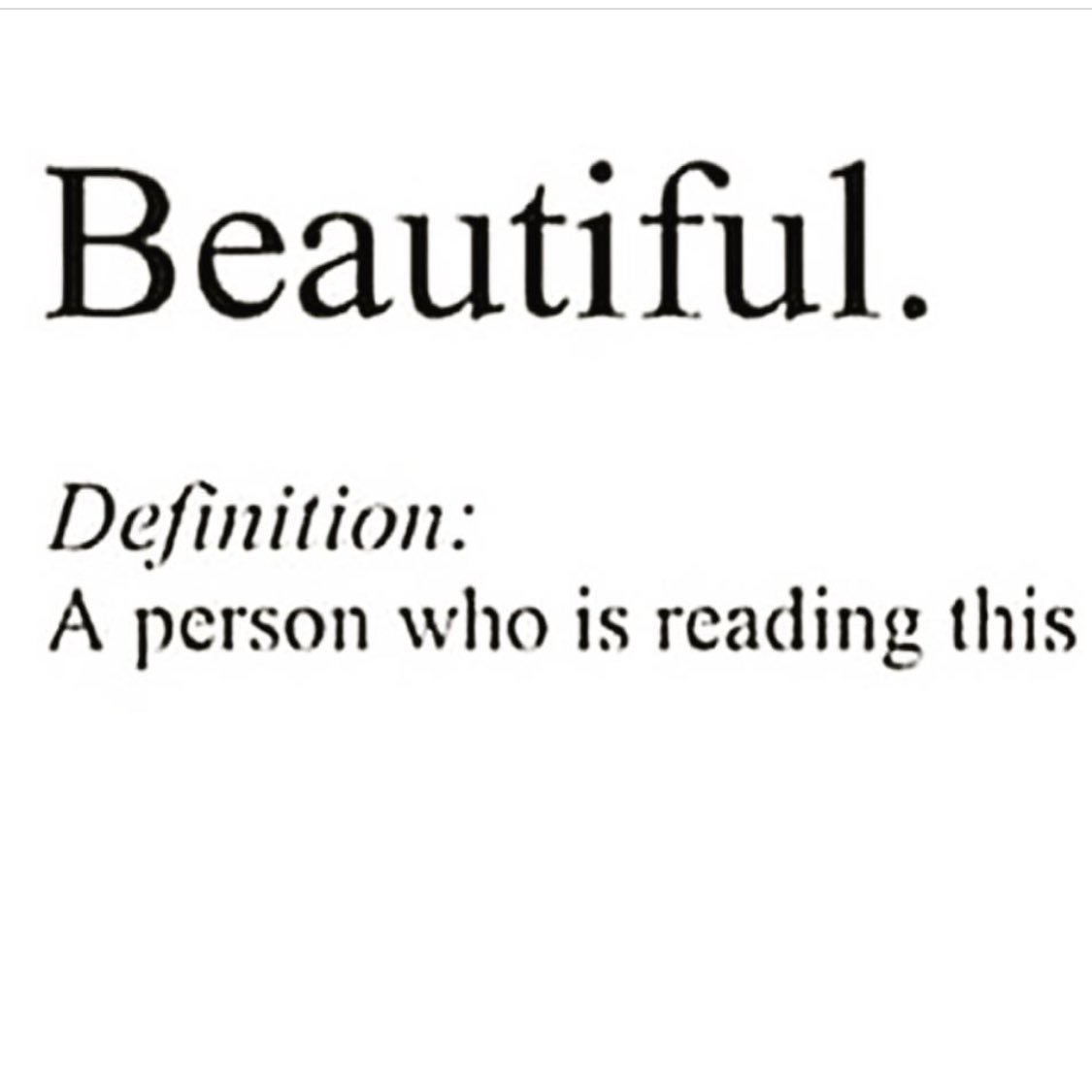 You are beautiful 🎶