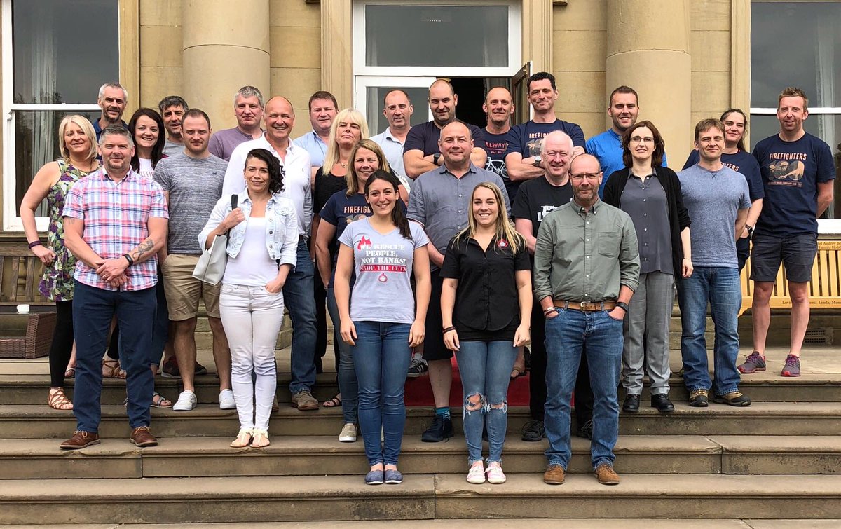 “Change comes from power, and power comes from organisation” Saul Alinsky. New skills, new goals, new energy thanks to <a href="/fbunational/">Fire Brigades Union</a> Organisers course ✊🏼🚒💥#bethechange
