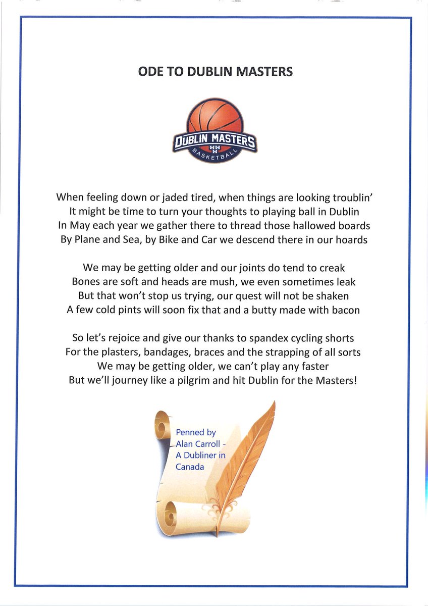 Dublin Masters Bball tweet media
