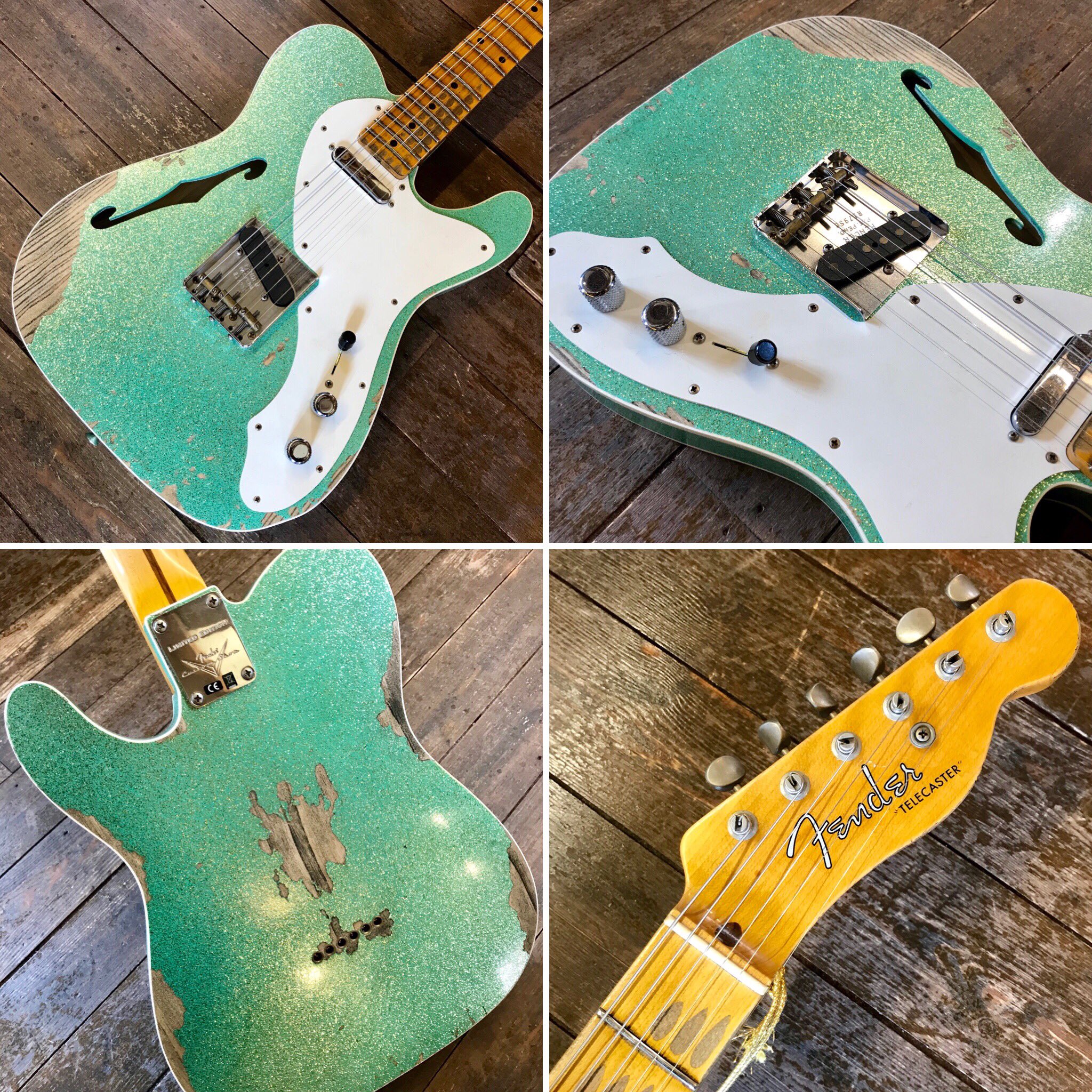 Seafoam sparkle telecaster deals
