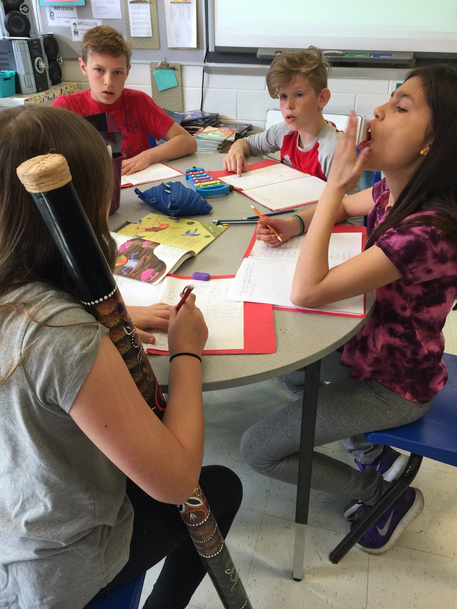 OttawaCathSB's tweet photo. Planning stages to bring our poems to life with actions and sounds. Exploring with instruments from our new Global Rhythm Kit. #ocsbDL #gvarts https://t.co/E43vJwC1E8