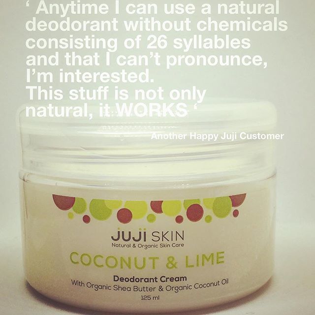 💕 Feedback Friday 💕Another amazing review of Juji’s natural deodorant ✨ 75% Organic.  100%  Effective.  5 ingredients 💫 What are you waiting for? •
•
•
#feedbackfriday #deodorant #naturaldeodorant #organiccoconutoil #organicsheabutter #naturalski… ift.tt/2jPMaR1