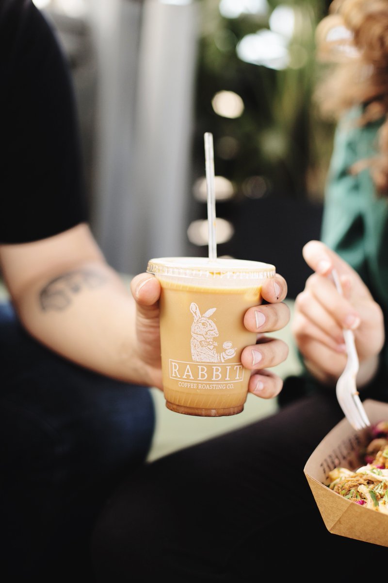 It's finally Friday and I think we all could use some ☕️... Good news, @rabbitroasting cold brew is guaranteed to make your day a little brighter. Cheers to the weekend! xx GPM