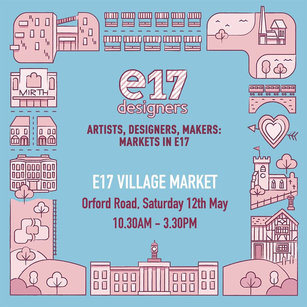 Get your copy of ‘Yellow Man: A Walthamstory’ tomorrow <a href="/e17designers/">E17 Designers</a> | Sat 12 May 10:30 - 3:30 | 
Plus loads of other goodies - support local designer makers ✊
#shoplocal #buylocal 
#startup #smallbusiness #smallbizowner #E17 #Walthamstow #eastlondon #shopsmall #uksmallbiz