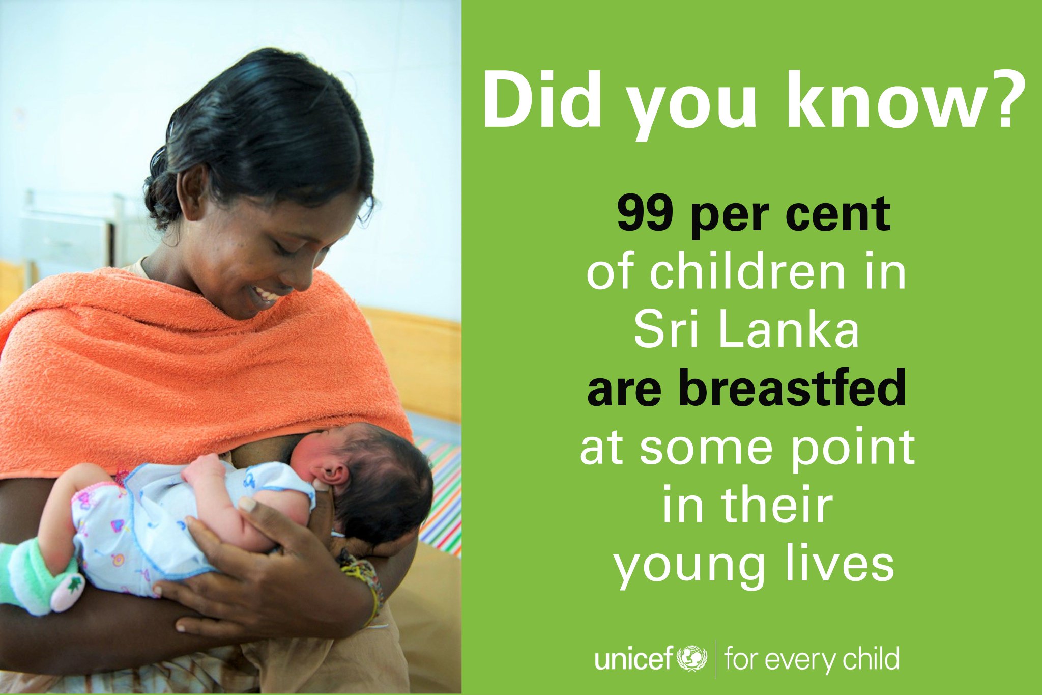 UNICEF Sri Lanka on Twitter "DidYouKnow? 🤔 Babies in South Asia are