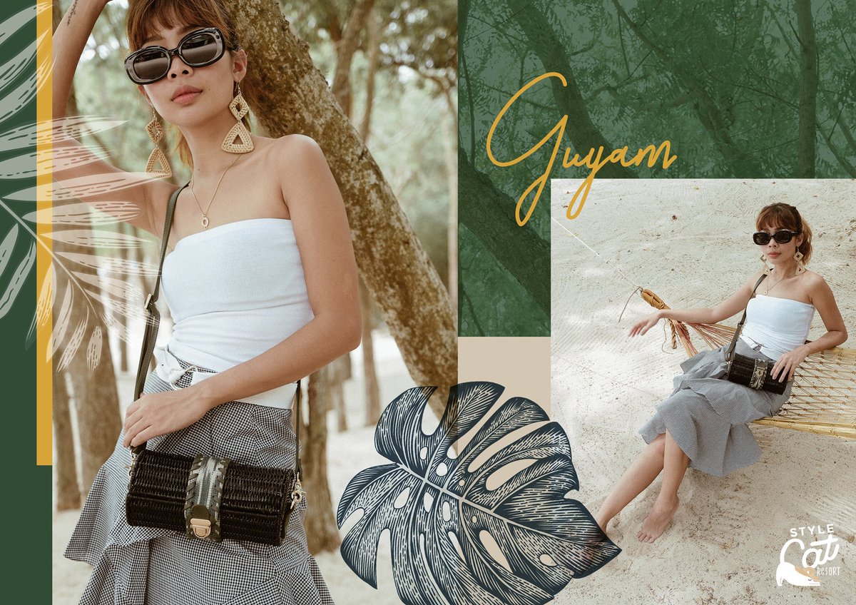 yukihigson's tweet photo. The beautiful @iamrheabue as #StyleCat’s muse for its new collection Wicker Dreams! #locallymade #proudlypinoy | The wicker bases are from Cebu and the t’nalak is sourced from Davao!❤️ https://t.co/A4fmU8JnAe