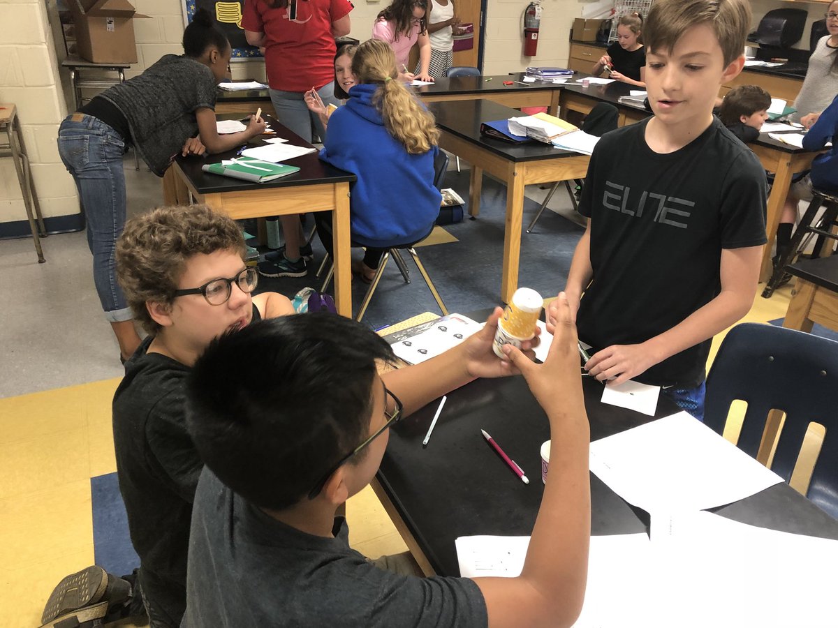 LBDonatelli's tweet photo. Building wind turbines to utilize renewable resources. Whose turbine can lift the most pennies?? #ymstags https://t.co/mmiskB8moc