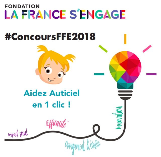 Auticiel's tweet photo. 🙋♀️🙋♀️ UN COUP DE POUCE POUR AUTICIEL ?
Grande nouvelle! Auticiel est en finale du concours @LaFrancesengage !
Soutenez-nous en cliquant sur "j'aime" sur notre photo ici : https://t.co/Qn9cTSoUxw, Merci ! 👍
#inclusion #handicap #inclusiveICT #tech #ESS #AMIKEO https://t.co/5BdSLqYlUU