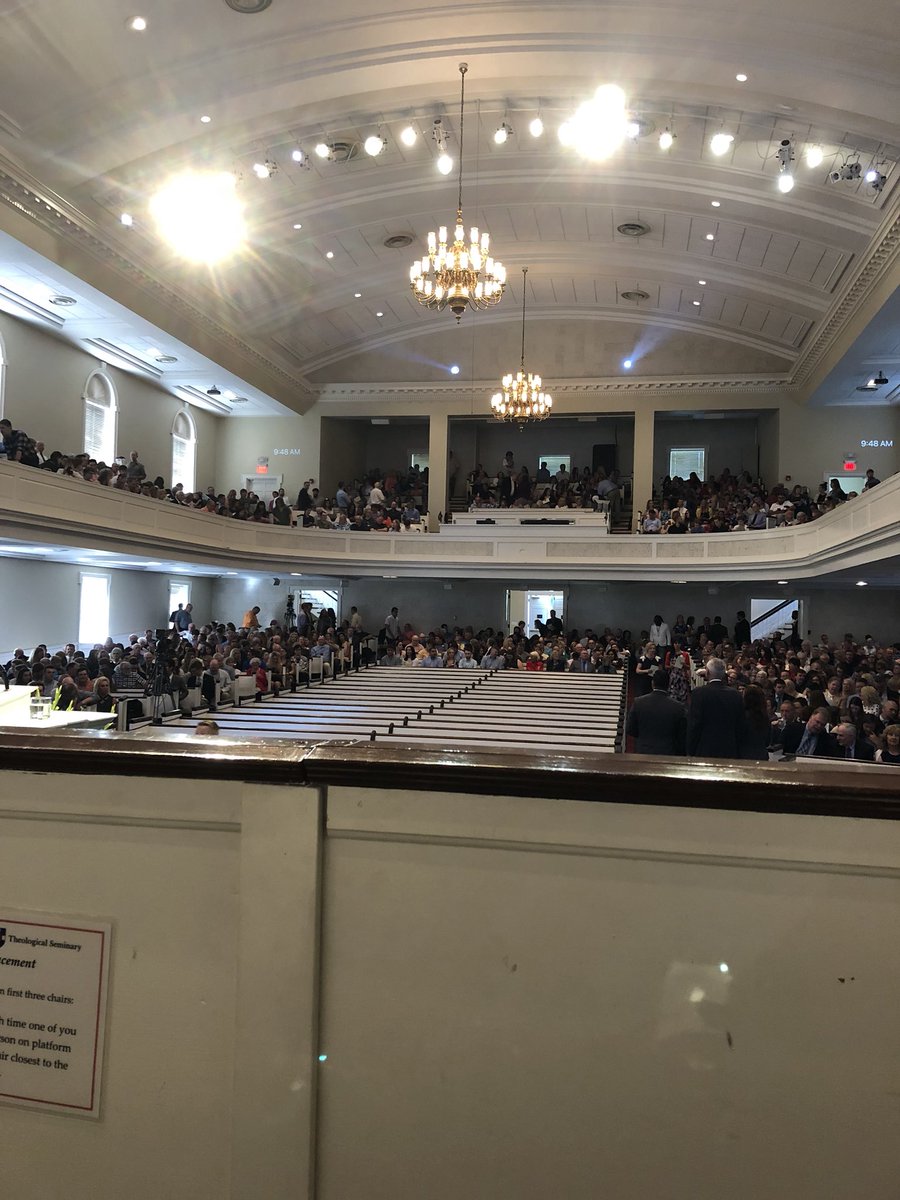 BoyceWorship's tweet photo. Last time! What an undeserved privilege to serve this great institution and its marvelous students! @SBTS @BoyceCollege https://t.co/P2FVGBwXhG