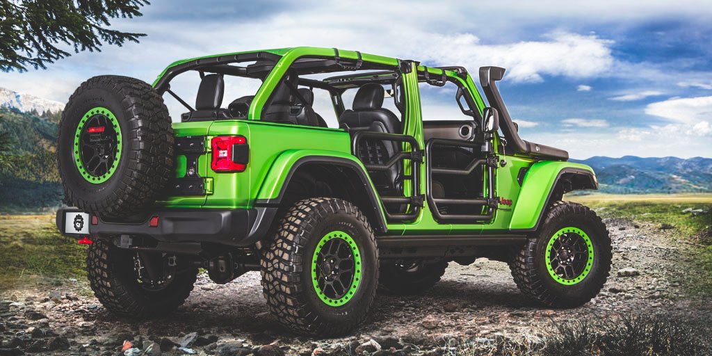 Jeep's tweet photo. Beefed up. 💪 https://t.co/23uDOEkTod