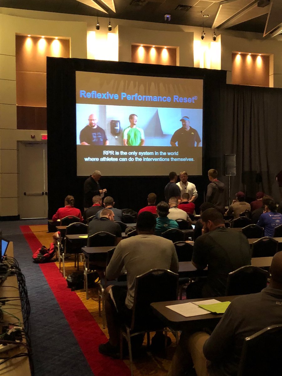 CSCCaofficial's tweet photo. Coach Cal Dietz is speaking now in Ballroom C! Come learn about RPR! #cscca2018 #2018csccanationalconference https://t.co/fLnIHZL9XV