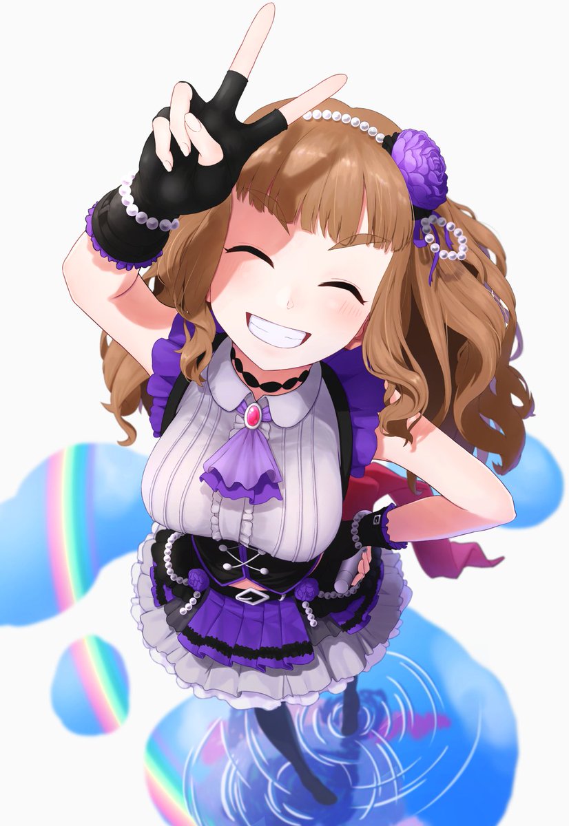 のとな Di Twitter オーバー ザ レインボーです 奈緒の笑顔が好き 神谷奈緒 デレステ