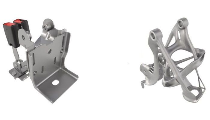 jesahelbriens's tweet photo. General Motors mise sur la fabrication additive combinée à l'optimisation topologique pour réduire le poids de ses voitures - 3Dnatives https://t.co/WL1VJRyNoG https://t.co/OBtX4t8iix