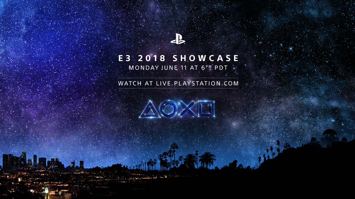 Sony PlayStation E3 2018 Showcase