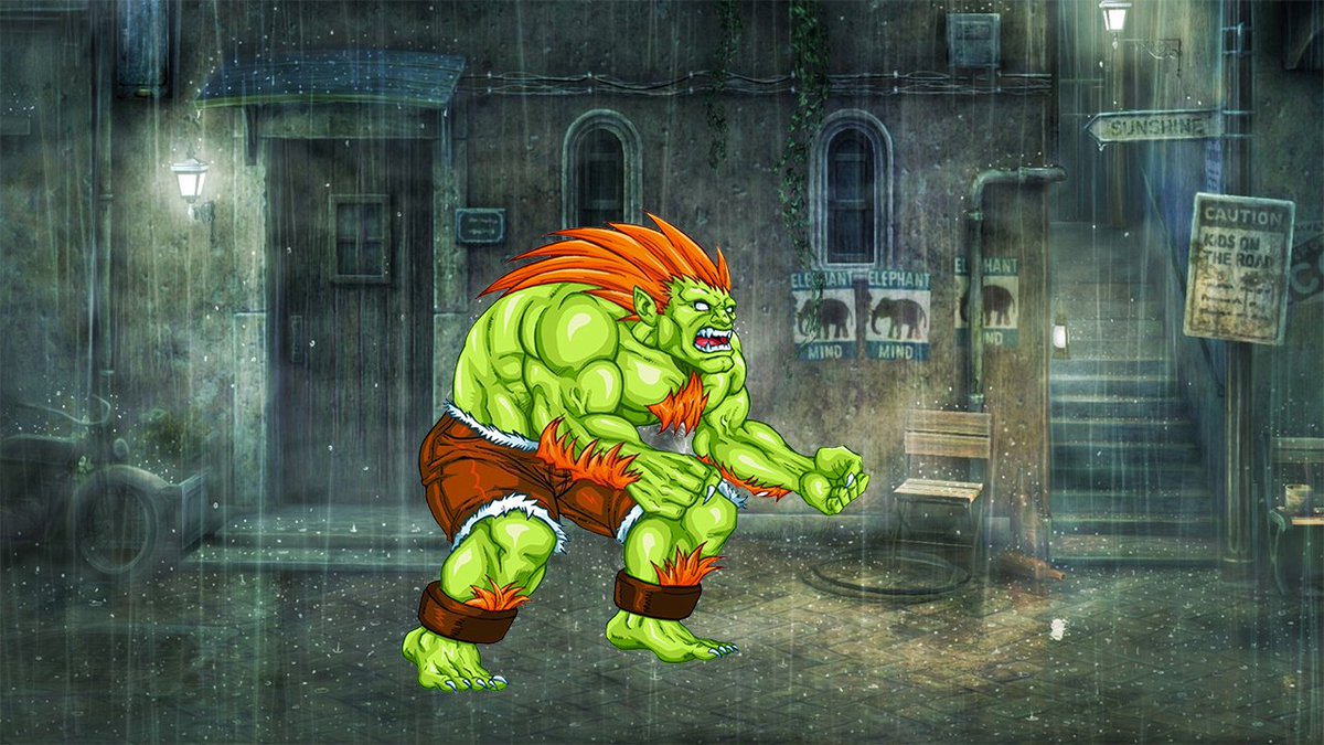 crackelprograma's tweet image. Estos 21 días consecutivos sin sol te dejaron más verde que Blanka? No importa nada, hoy es viernes.
#DondelaCulturaSucede #CRACKelprograma #Blanka #StreetFighter #llucia #sol #esviernesytucuerpolosabe