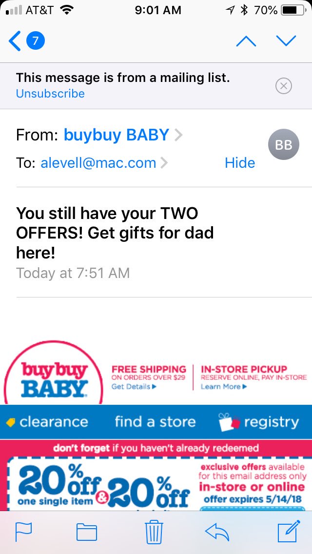 Do they know it hasn’t been Mother’s Day yet??