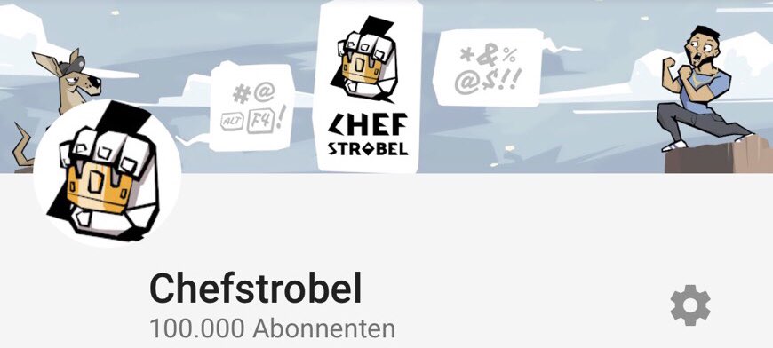 geronimo_design's tweet photo. Glückwunsch zu 100k auf @YouTube @Chefstrobel 
#chefarmy #chefstrobel #100k 
https://t.co/ArIXwv1wzZ https://t.co/haWsKaFQe4