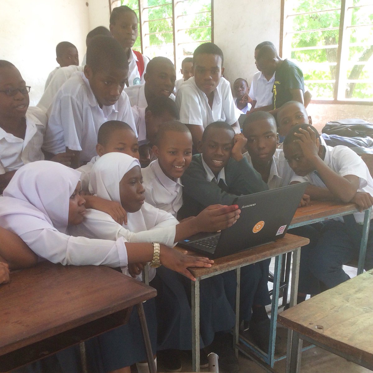 ShuleDirect's tweet photo. Don’t you just love the excitement on their faces.! We are happy when our users are happy.
User testing with #ShuleDirectors students from Turiani Secondary School in Dar.
#DesignWithTheUser #ReuseAndImprove #BeCollaborative
#DigitalPrinciples #DigitalDevelopment #SDGs https://t.co/W6uLomuYi6