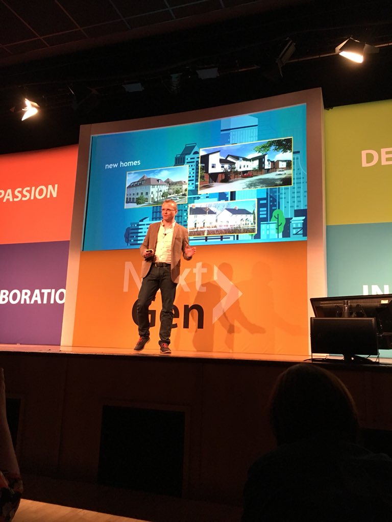 @SLYarlington talking us through everything in terms of Growth and Development. Exciting times ahead <a href="/yarlingtonhg/">Yarlington Housing</a> #weareyarlington