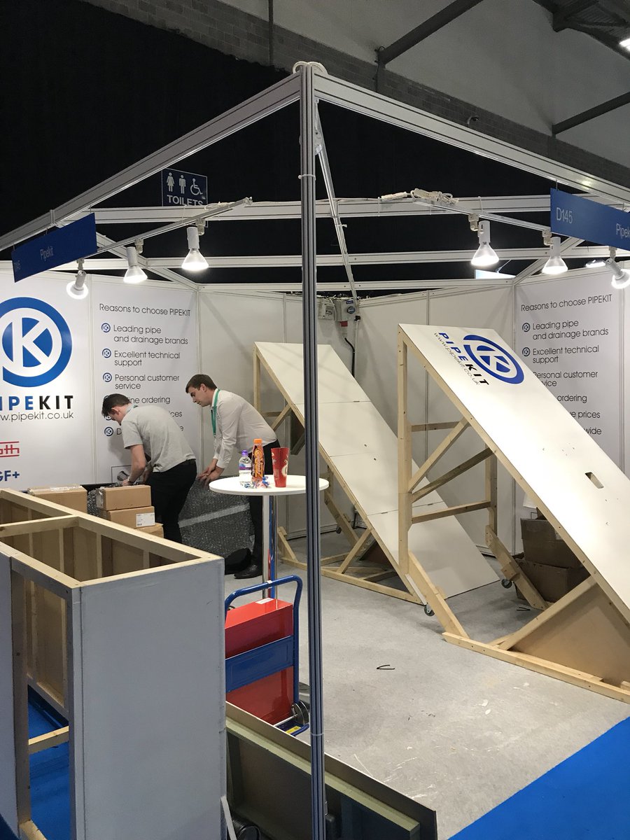 Pipekit's tweet photo. It’s all over for another year. Thank you to everyone who visited our stand @Installer_Show we met and demonstrated our super products to some great people who will hopefully visit https://t.co/SIN8SfrJVc to find out more or buy online. #Installer2018 https://t.co/ndwS3u0LFK