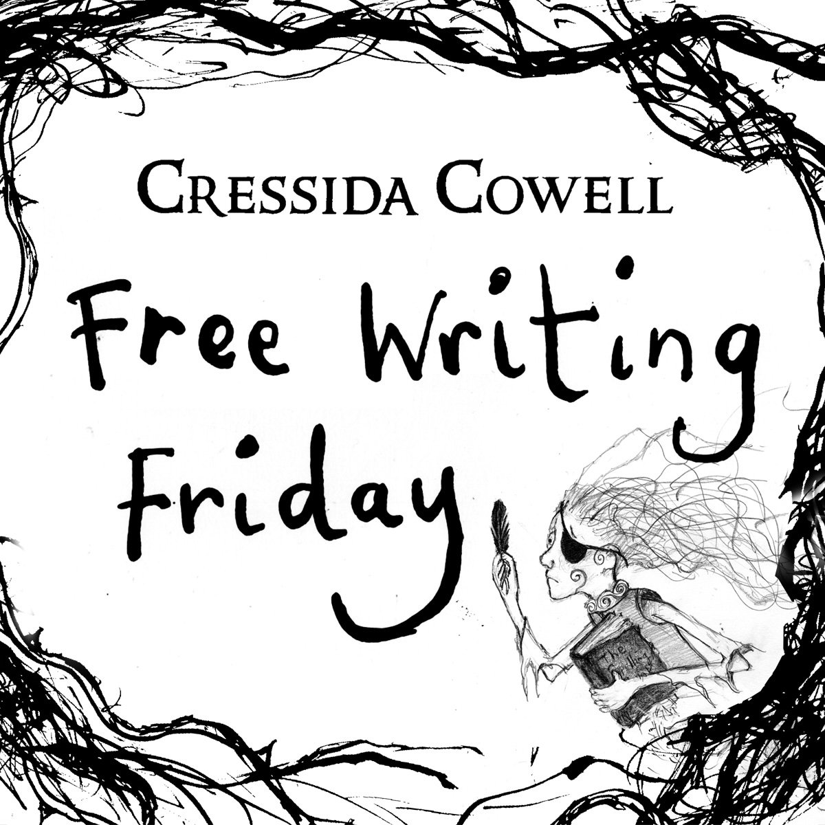 Literacy_Trust's tweet photo. Our ambassador @CressidaCowell talks about how “joyful and liberating it was” when her Year 2 teacher, Miss Mellows, encouraged her to write whatever she liked in a special book that was never corrected @Telegraph #FreeWritingFriday https://t.co/wOw2WgiWEH