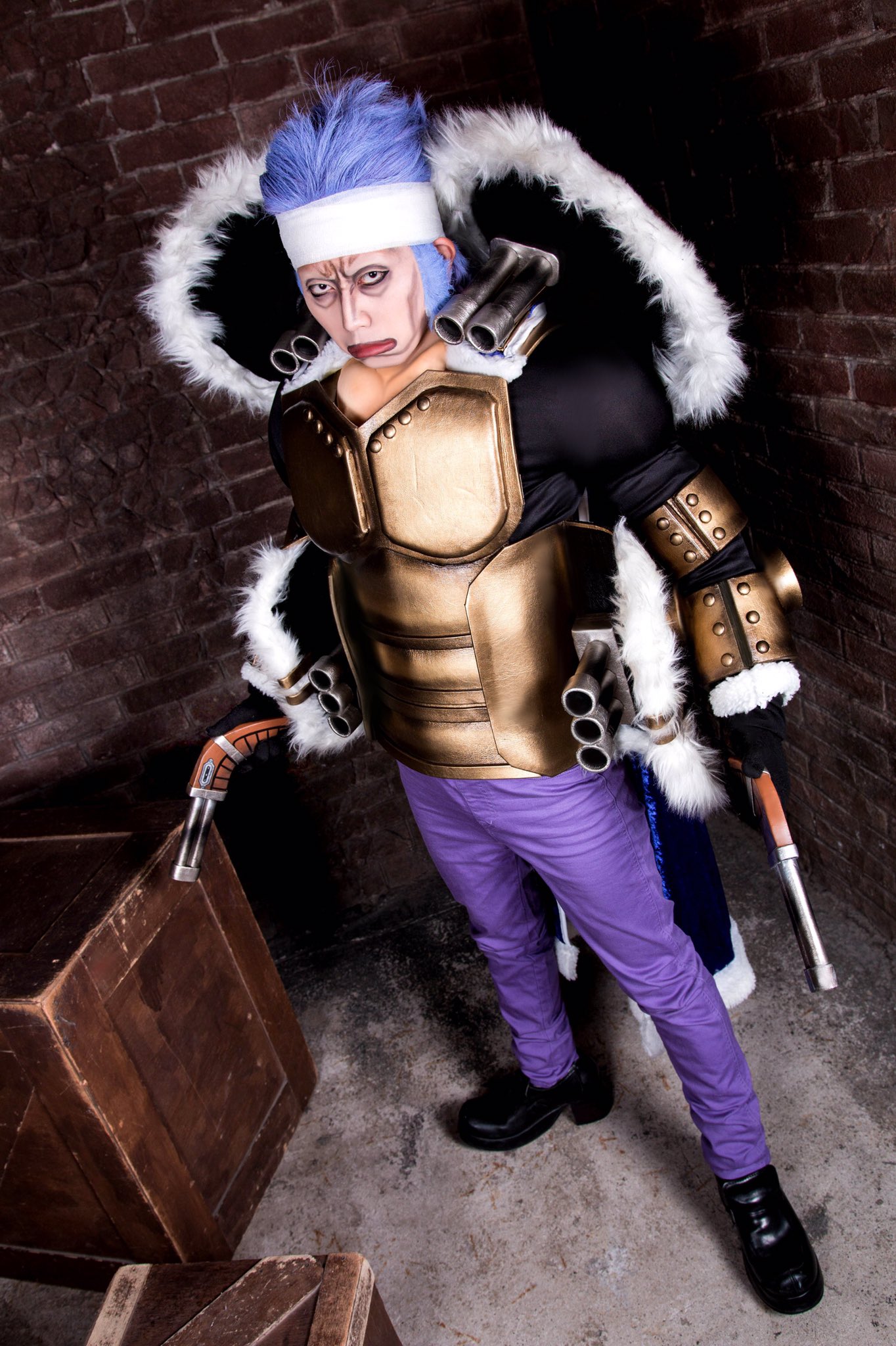 アムロ コスプレ One Piece クリーク海賊団 海賊艦隊 提督 首領 ドン クリーク アムロ 戦闘総隊長 ギン 黒妃さん Photo Kickさん Special Thanks 草乃さん