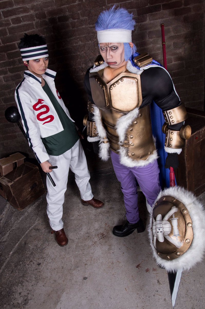 アムロ コスプレ One Piece クリーク海賊団 海賊艦隊 提督 首領 ドン クリーク アムロ 戦闘総隊長 ギン 黒妃さん Photo Kickさん Special Thanks 草乃さん