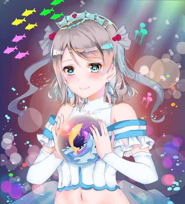 1ヶ月遅れだけど...曜ちゃんお誕生日おめでとう!!いつも笑顔な君が好きです!!#渡辺曜生誕祭2018 