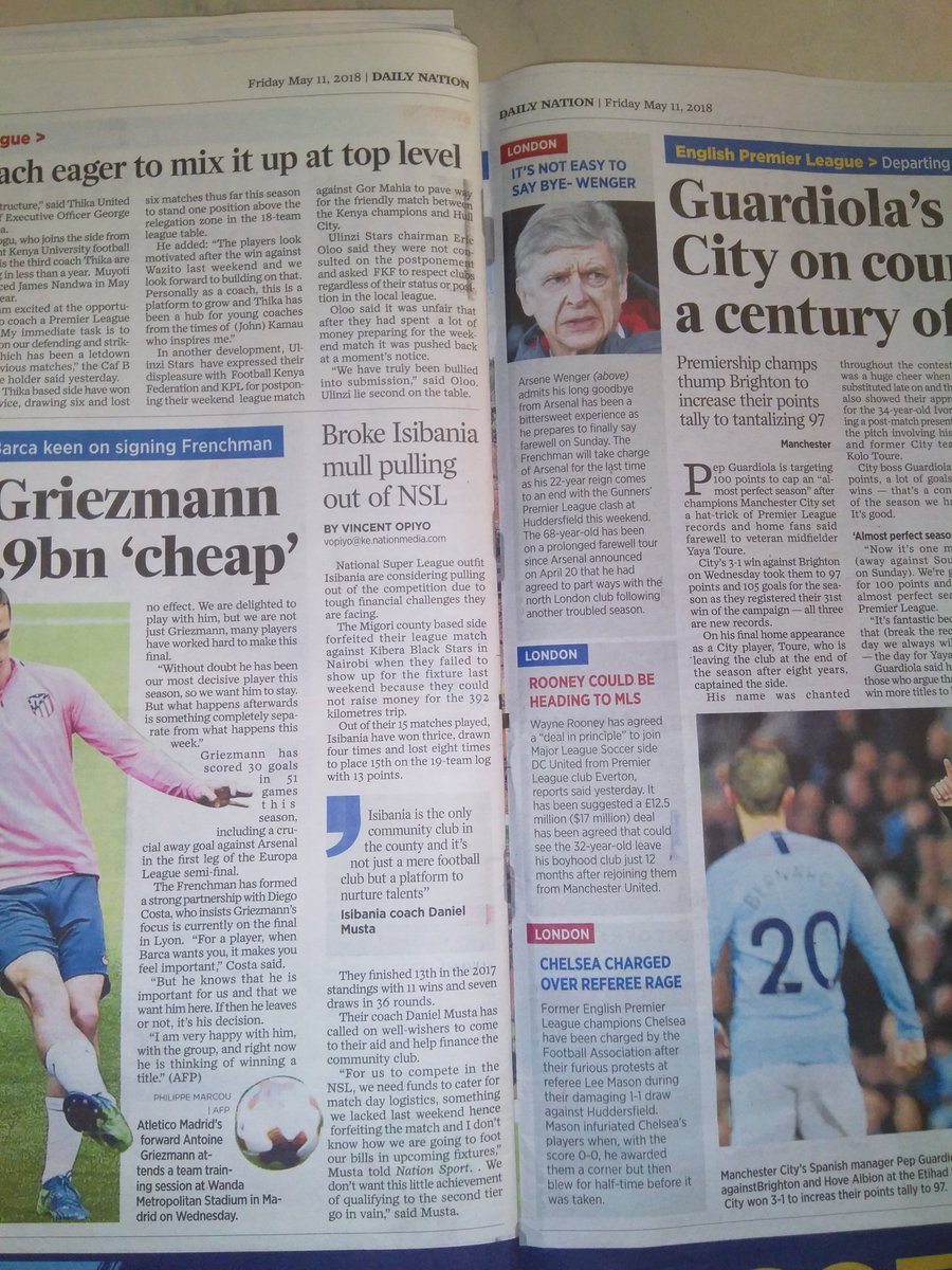 The going has gotten tougher and a decision has to be made #MunguKwanza @dailynation #NSL