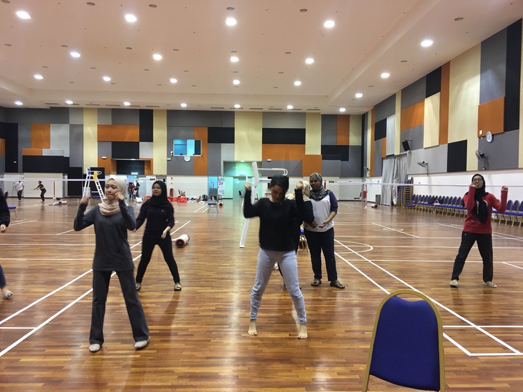 UiTMGhomBad18's tweet photo. Preparing for tomorrow’s aerobics. Who’s excited? 🙌 https://t.co/tPS3Oi78tV