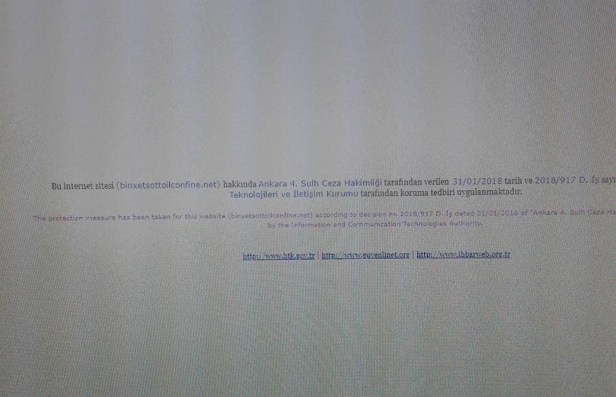 blutarski_bluto's tweet photo. L'ho scoperto per caso poco fa.
Il sito di "#Binxet - Sotto il confine" è stato censurato in #Turchia per ordine dell'autorità giudiziaria sulle telecomunicazioni.
Perchè (anche) un documentario può diventare uno strumento di resistenza e lotta.
#Censura https://t.co/8Tpy8nmBSB