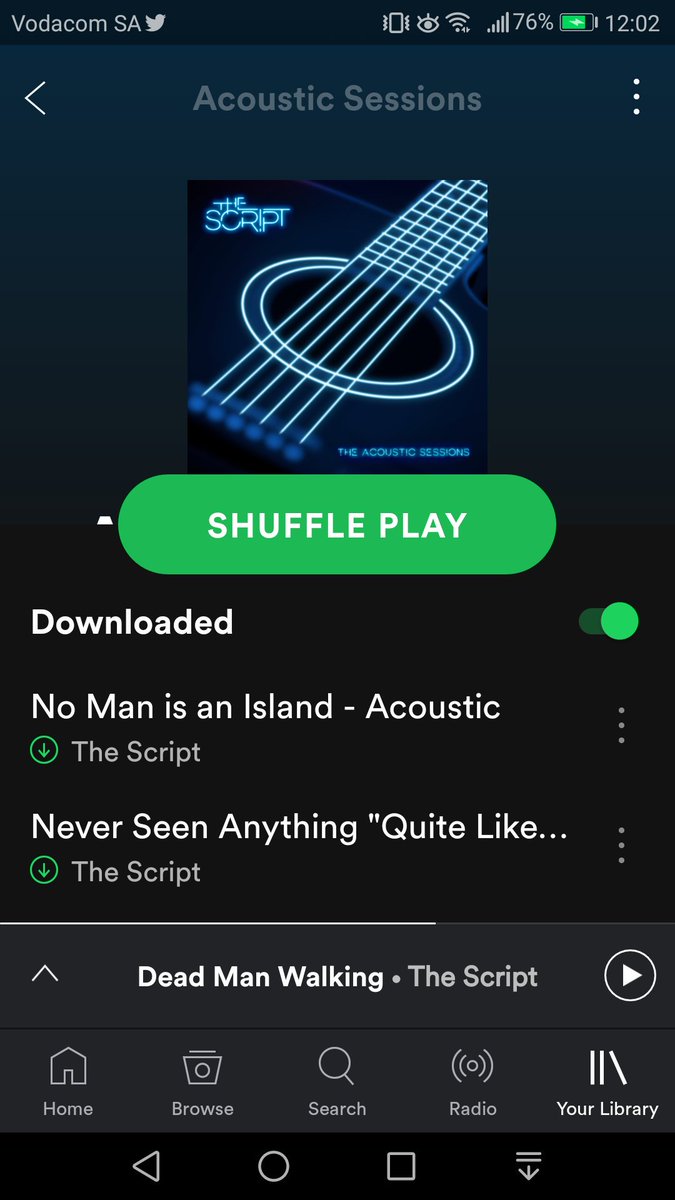 MtRaeOfFilanSA's tweet image. @thescript ofcourse I have it downloaded the only reason I got Spotify 😂😊🙌💚 #TSAcousticEP #FreedomChildPicks