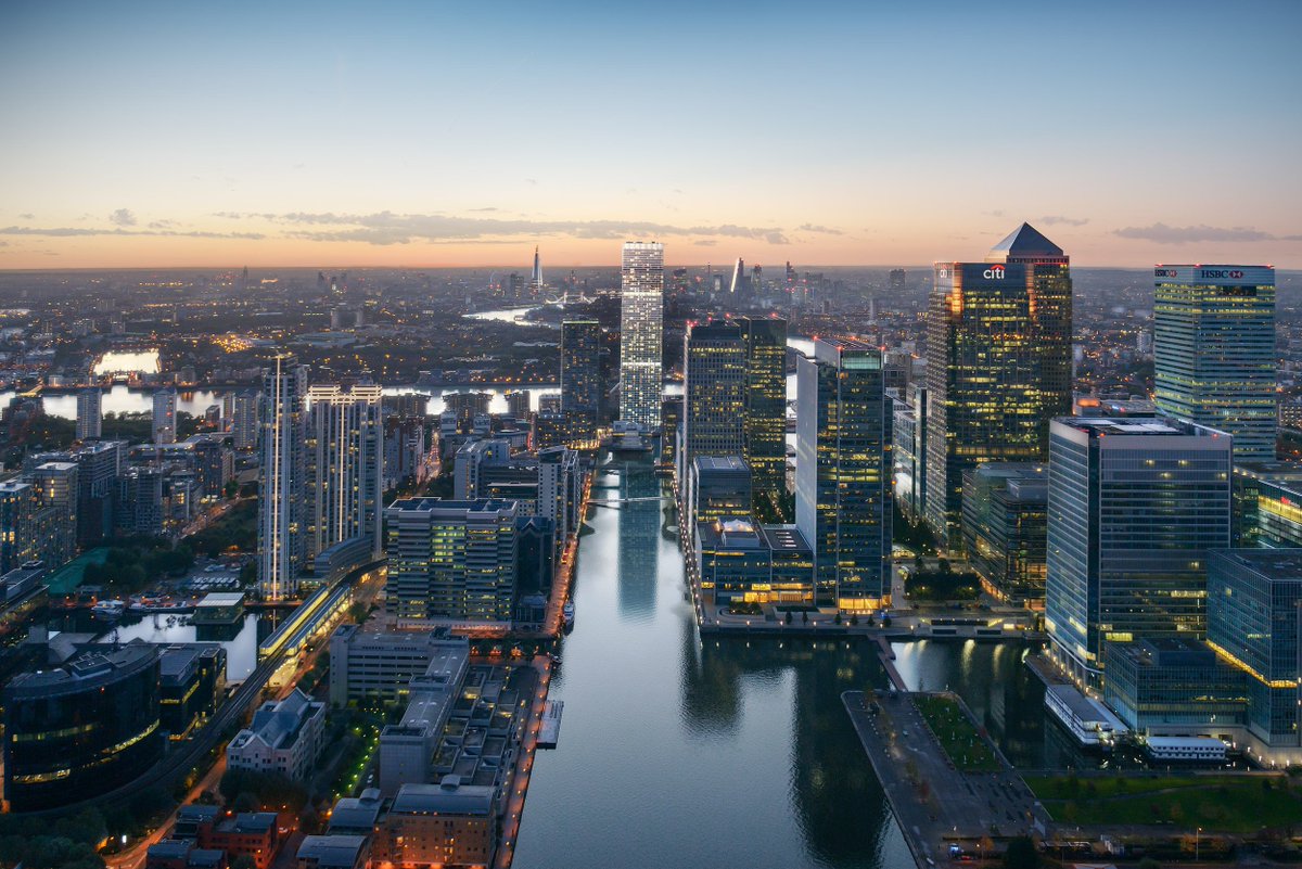 chalegrove's tweet photo. #LandmarkPinnacle is on it's way to having the most residential floors in Europe! 

#CanaryWharf #IsleOfDogs #Construction https://t.co/76WHve6QHL