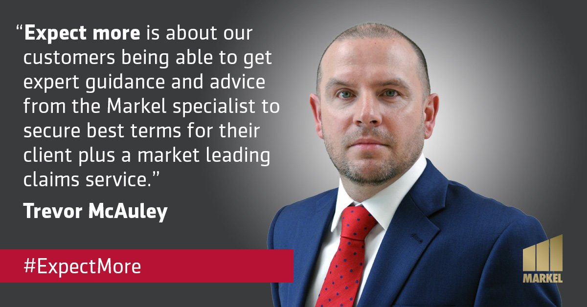 Markel_Marine's tweet photo. We sat down with our Marine Equipment Underwriter and asked what #Expectmore from your insurance provider means to them, this is what Trevor McAuley had to say. #BIBA2018 #Subsea #MarineInsurance #equipment https://t.co/gJjaQgjxm7
