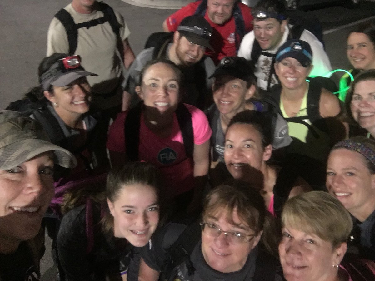 NazRuckers's tweet photo. 16 Ruck into Friday with some miles, smiles and great conversations. #RuckClub #RuckUp #Ruckership @GORUCK @RuckTraining @TeamSH_PRT https://t.co/nm7pePR8Pj
