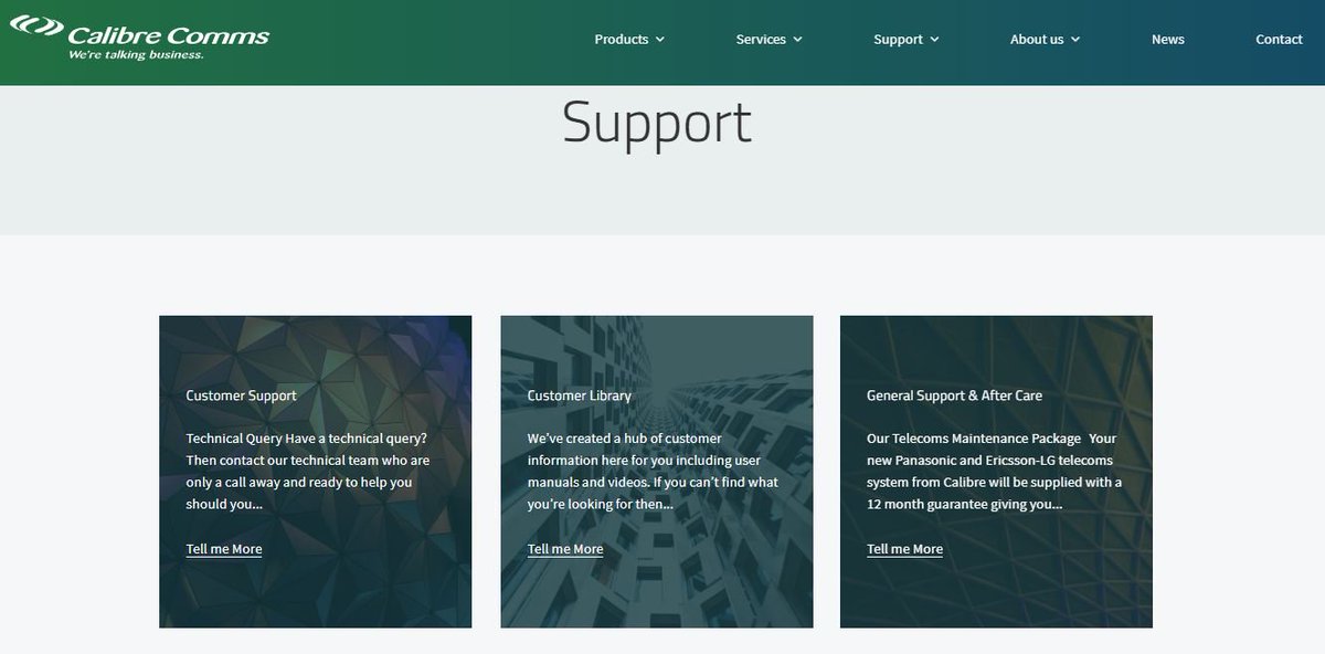You can download information about your telephones in our new support area. Come take a look calibrecoms.com/support/ #telecoms #support