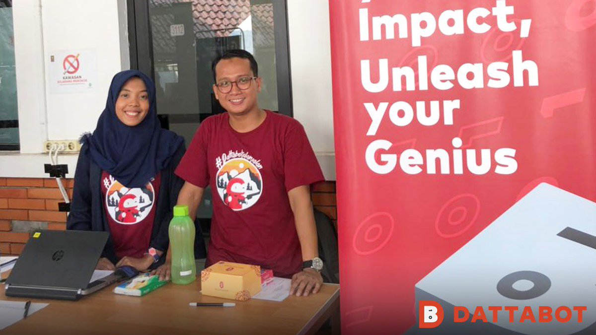 DattaBot's tweet photo. Thank you @univ_indonesia and @FASILKOM_UI for having us on Career Day and Job Fair held at Faculty of Computer Science, University of Indonesia!
.
Interested to start career with us at Dattabot and also HARA? Drop your CV to hr@dattabot.io
.
.
#dattabot #universitasindonesia https://t.co/zCCqFirVH7