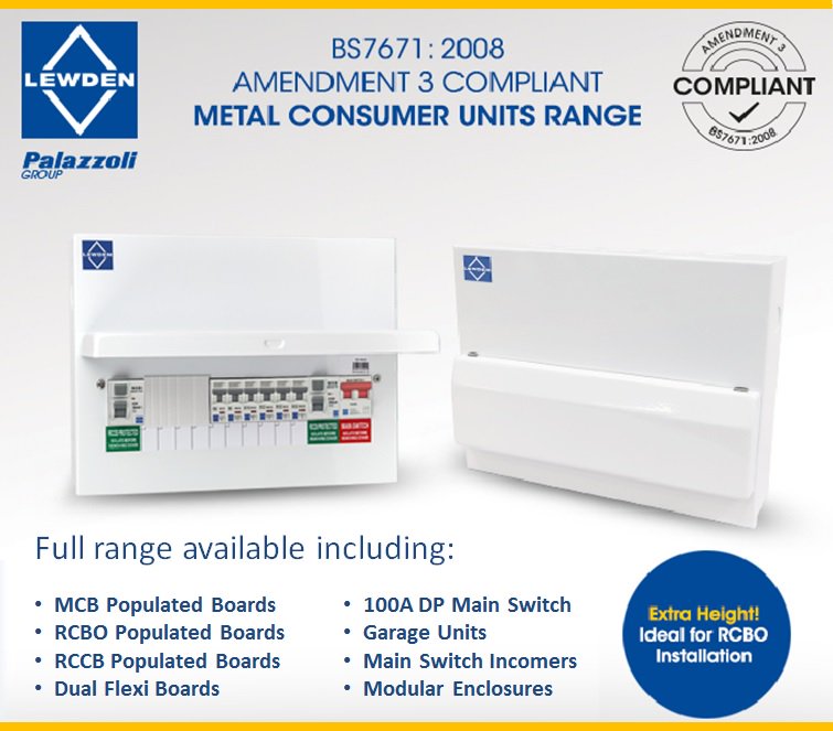 Lewden_Elec's tweet photo. Available in seven modular sizes, our attractively designed Metal Consumer Unit range includes populated enclosures as well as unpopulated enclosures to allow maximum design flexibility using modular components
Explore the range in more detail ๐https://t.co/ClzN0OriHO
#AMD3 https://t.co/aOgfYUkI3p