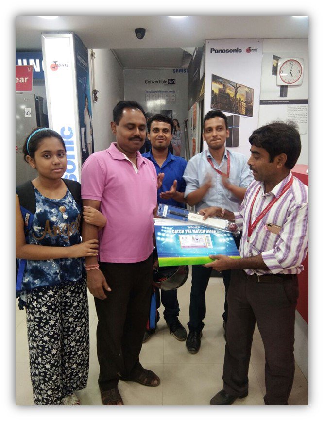sixsigmaevents's tweet photo. The winners of Godrej Appliances activation campaign executed by Six Sigma Events

The campaign generated massive response due to the IPL fever while Godrej giving out Free IPL match tickets to the winners https://t.co/whBORRh2wU