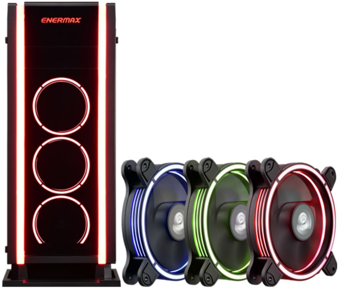 hardwareluxx_de's tweet photo. RGB-Streifen, RGB-Lüfter und 1.280 RGB-Effekte inklusive – @ENERMAXGlobal #SABERAY: https://t.co/RBVsc5w5Zi https://t.co/qHvmCJH52I