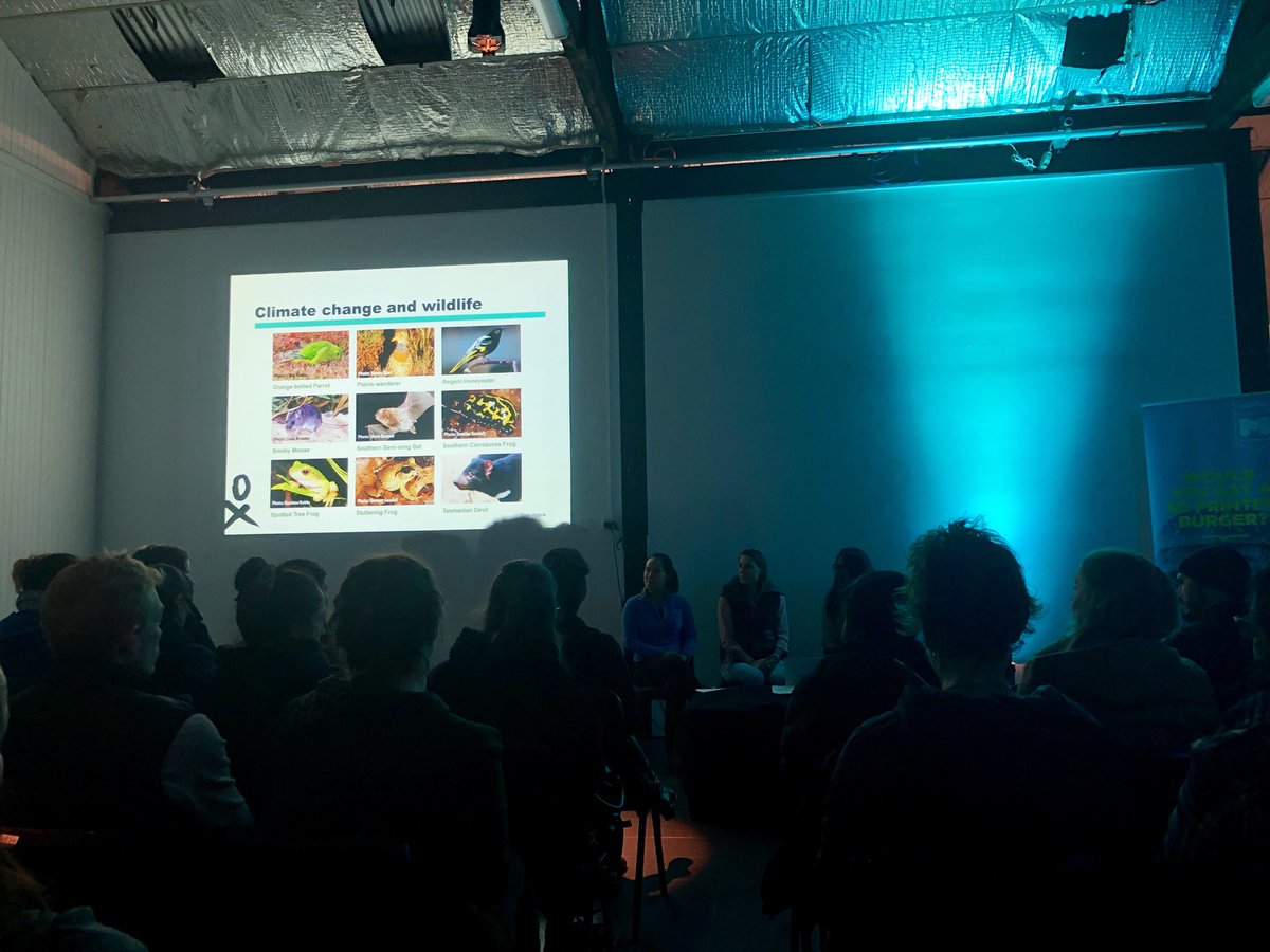 SarahIsSocial's tweet photo. So inspiring seeing alumnae from @HomewardBound16 sharing their expertise about climate change and lessons from Antarctica for Melbourne Knowledge Week. Helping people communicate + collaborate on climate change to create positive local action. @knowledgemelb #MKW18 #TeamHB2018 https://t.co/QVjMdFGF6Y