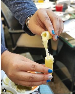 Someone must like the Cheese Rkakat :)  Amazing Picture @fooduetto, we hope you Enjoyed It. Looks Cheesy and Yummy.  #Kababji