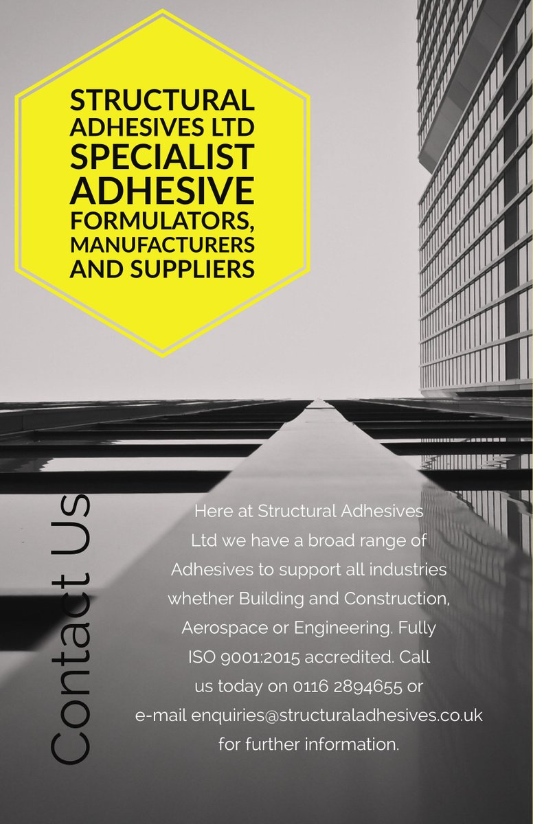 Structural Adhesives tweet media