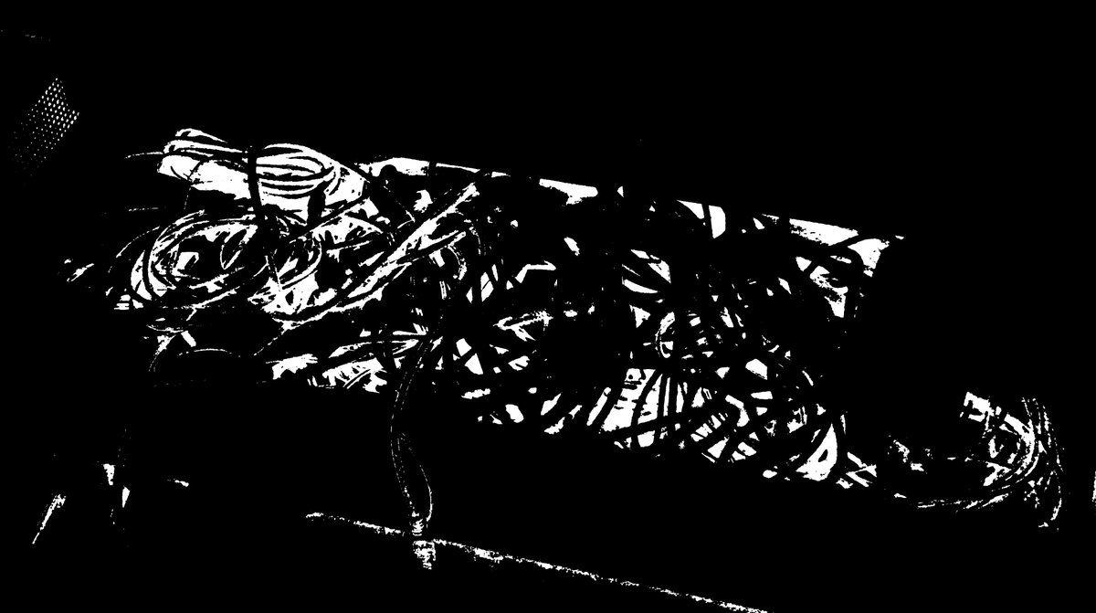 Buried in thought. 
Image adapted from a photo taken in the Cyclotron Lab at the University of Warwick. #CuratingCoventry2021