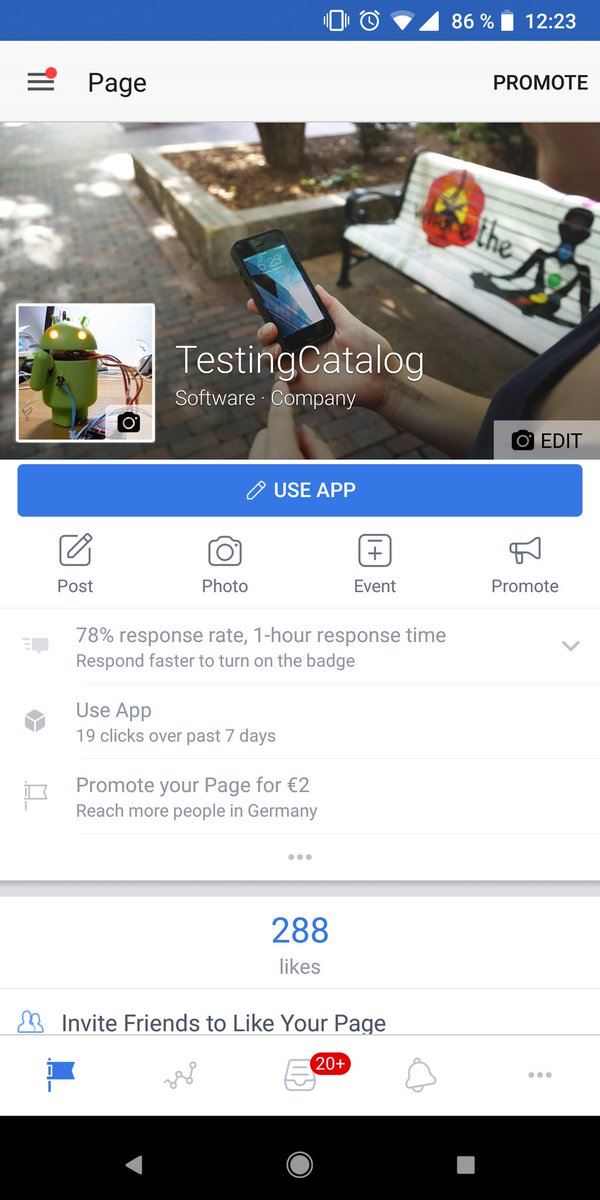 testingcatalog's tweet image. *Facebook Pages Manager Beta* 
testingcatalog.com/project/amp/850 

#facebook #pages #pagesmanager #fb #Businesses

Manage your Facebook Page, right from your phone. With the Pages Manager app you can stay informed and respond to customers immediately.