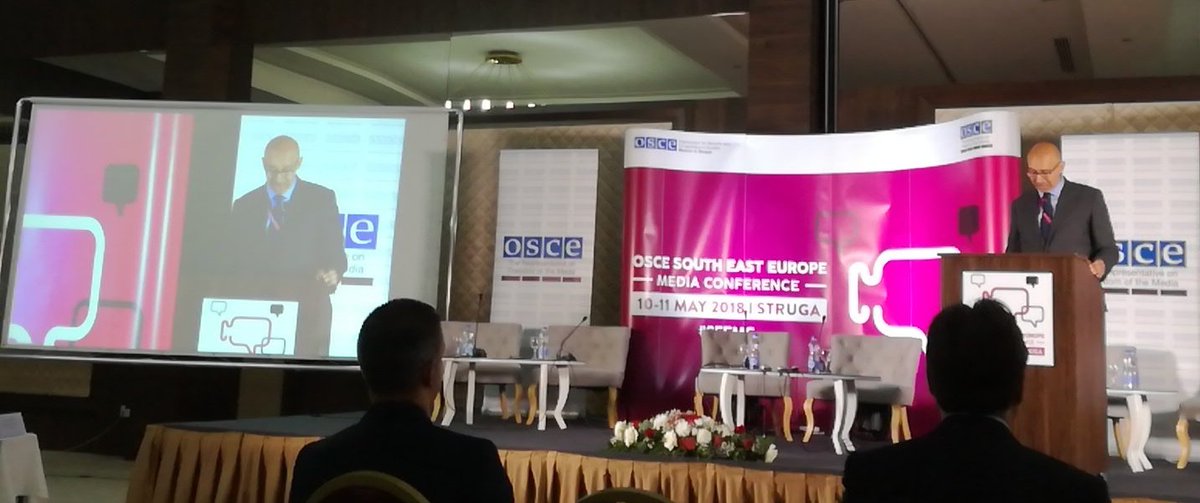 DSekulovski's tweet photo. Closing remarks by @harlemdesir :
Impunity is not an option for one democracy, perpetrators and masterminds must be brought in front of the justice 

#SafeJournalists
#stoptoimpunity
#seemc @OSCE_RFoM @OSCE_Skopje https://t.co/epvCdpTTZ6
