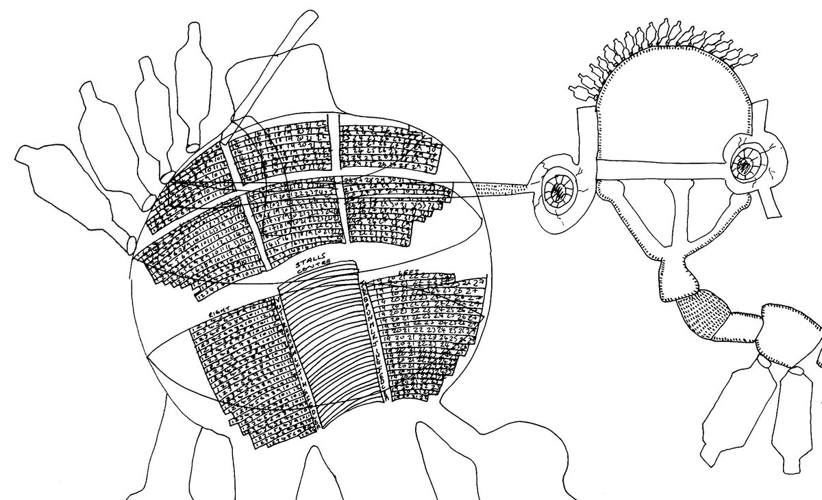 The Alien Palladium.
An element based on the seating arrangements of the London Palladium.
#CuratingCoventry2021