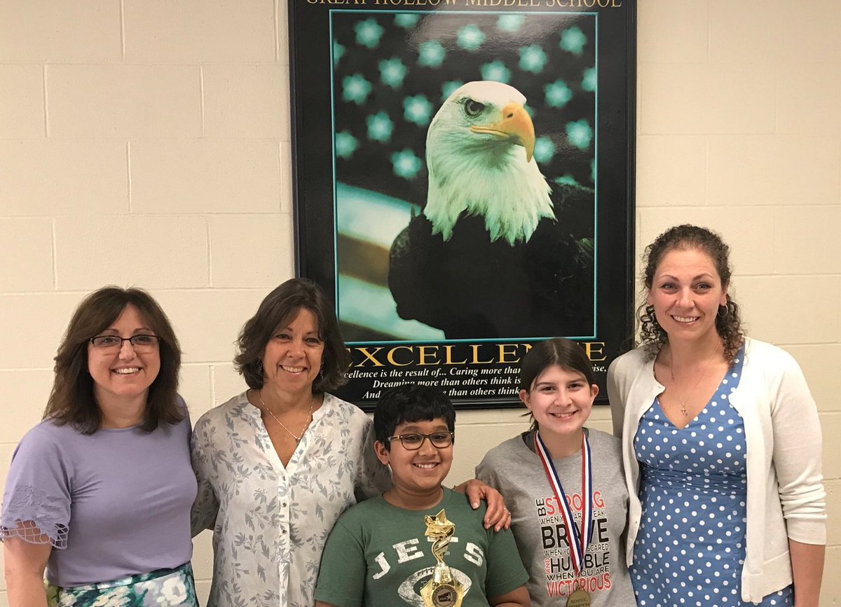 Congratulations to Great Hollow Middle School American Scholastic Achievement League Scholastic Challenge award winners! #SmithtownPride